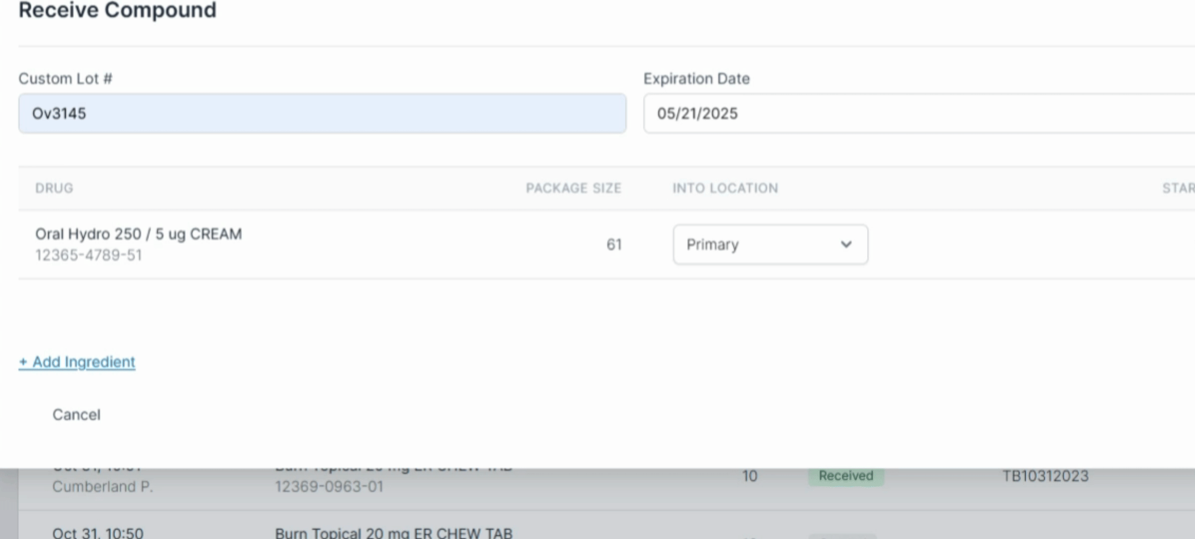 How to receive a custom compound you create - C2 Keep Help Videos ...