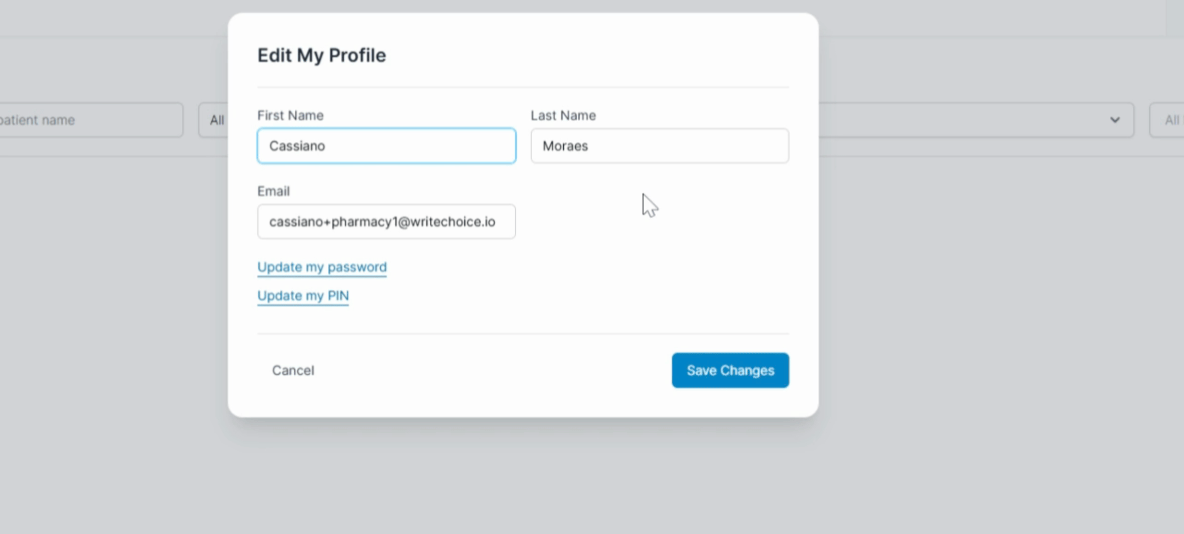 How to update your first name, last name, and email address C2 Keep