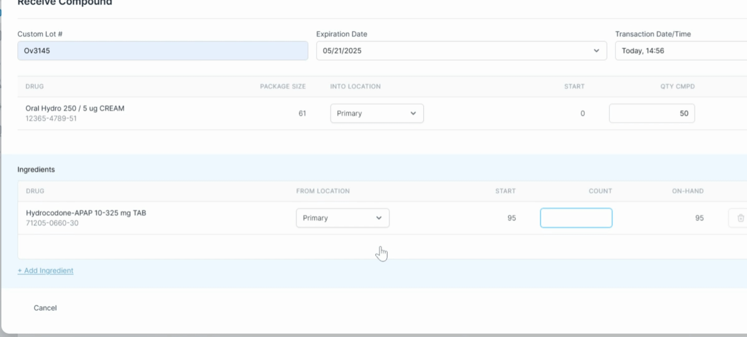 How to receive a custom compound you create - C2 Keep Help Videos ...