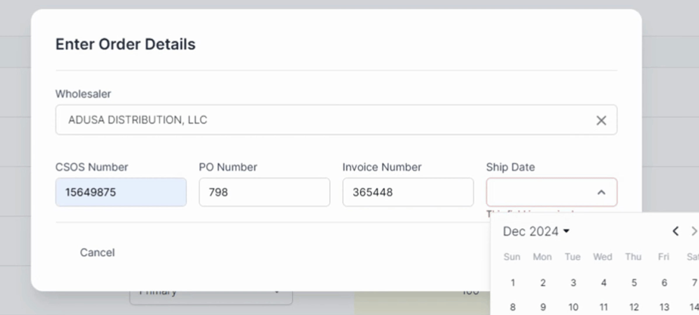 How to add purchase order details when bulk-adding inventory - C2 Keep ...
