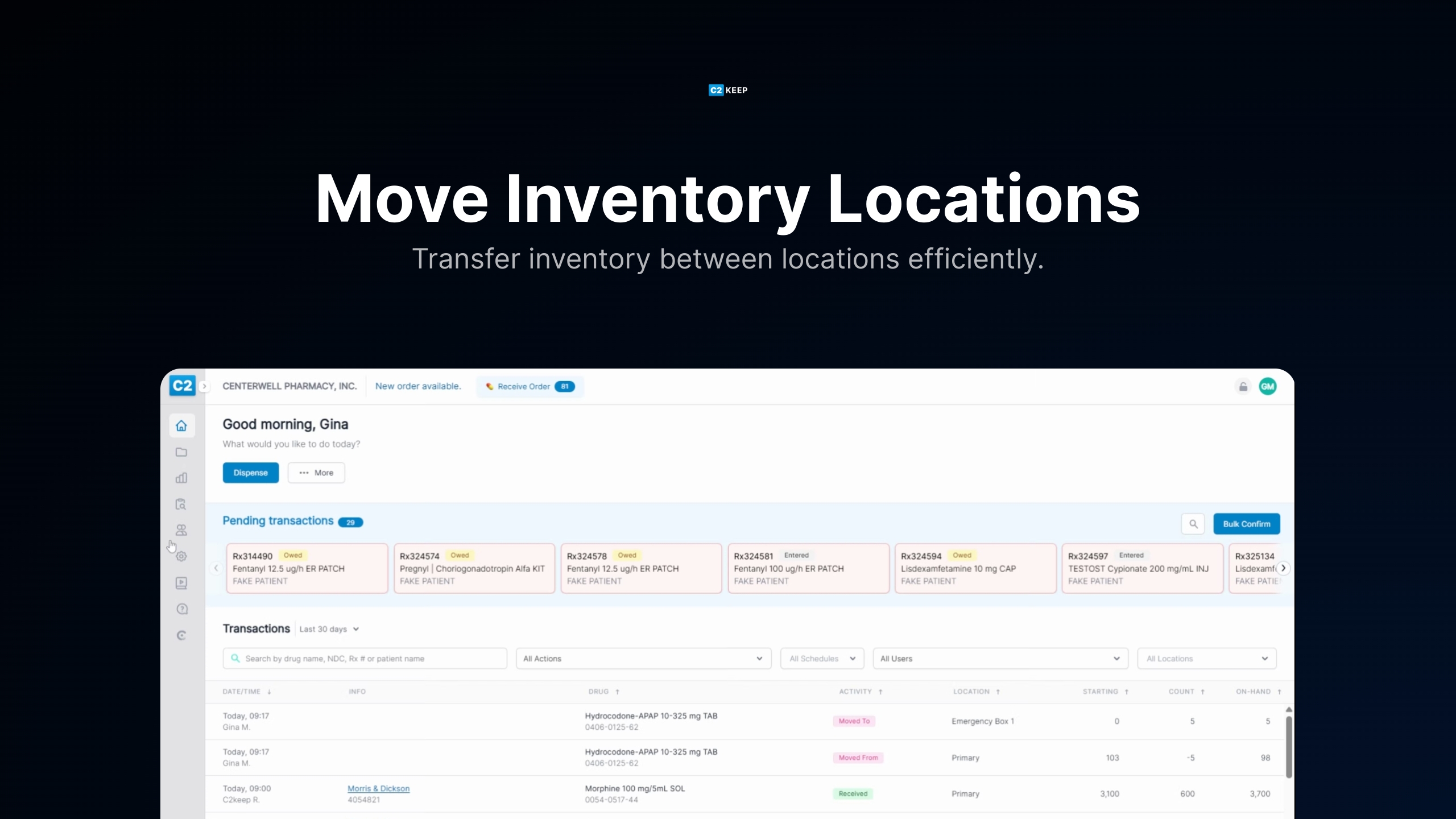 How to Move Inventory Between Locations