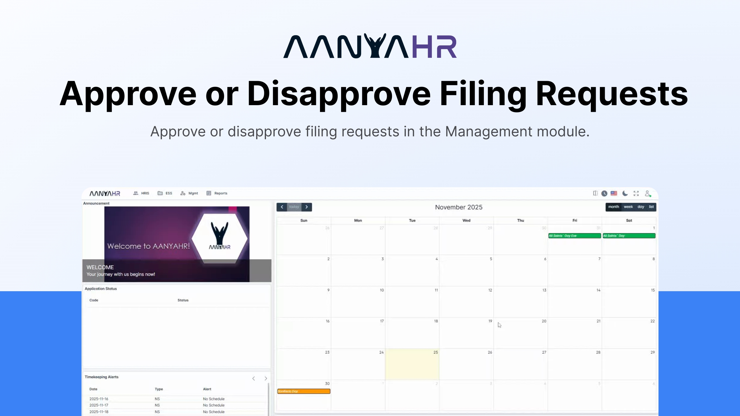 Approve or Disapprove Filing Requests