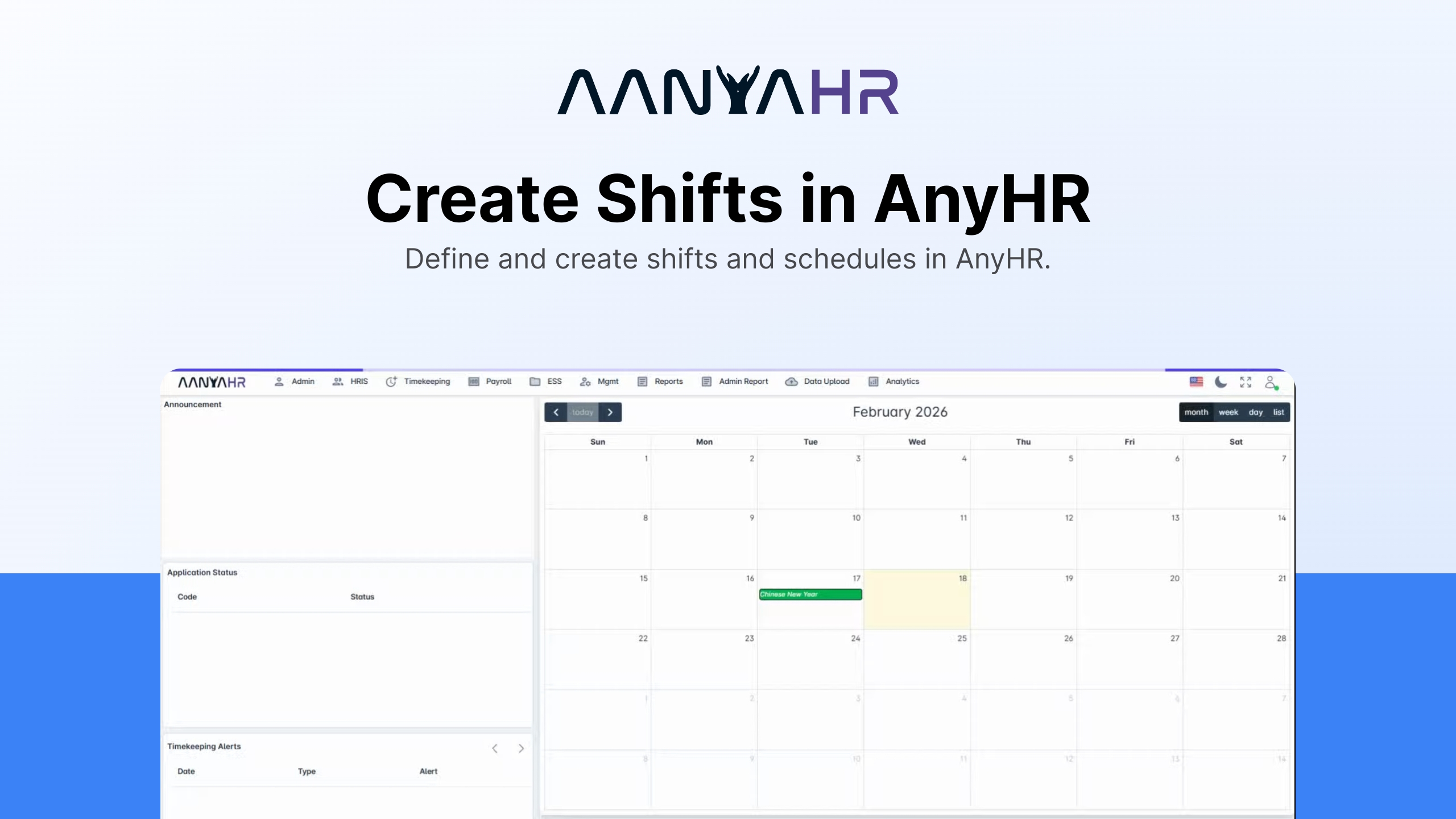 How to Add Shifts