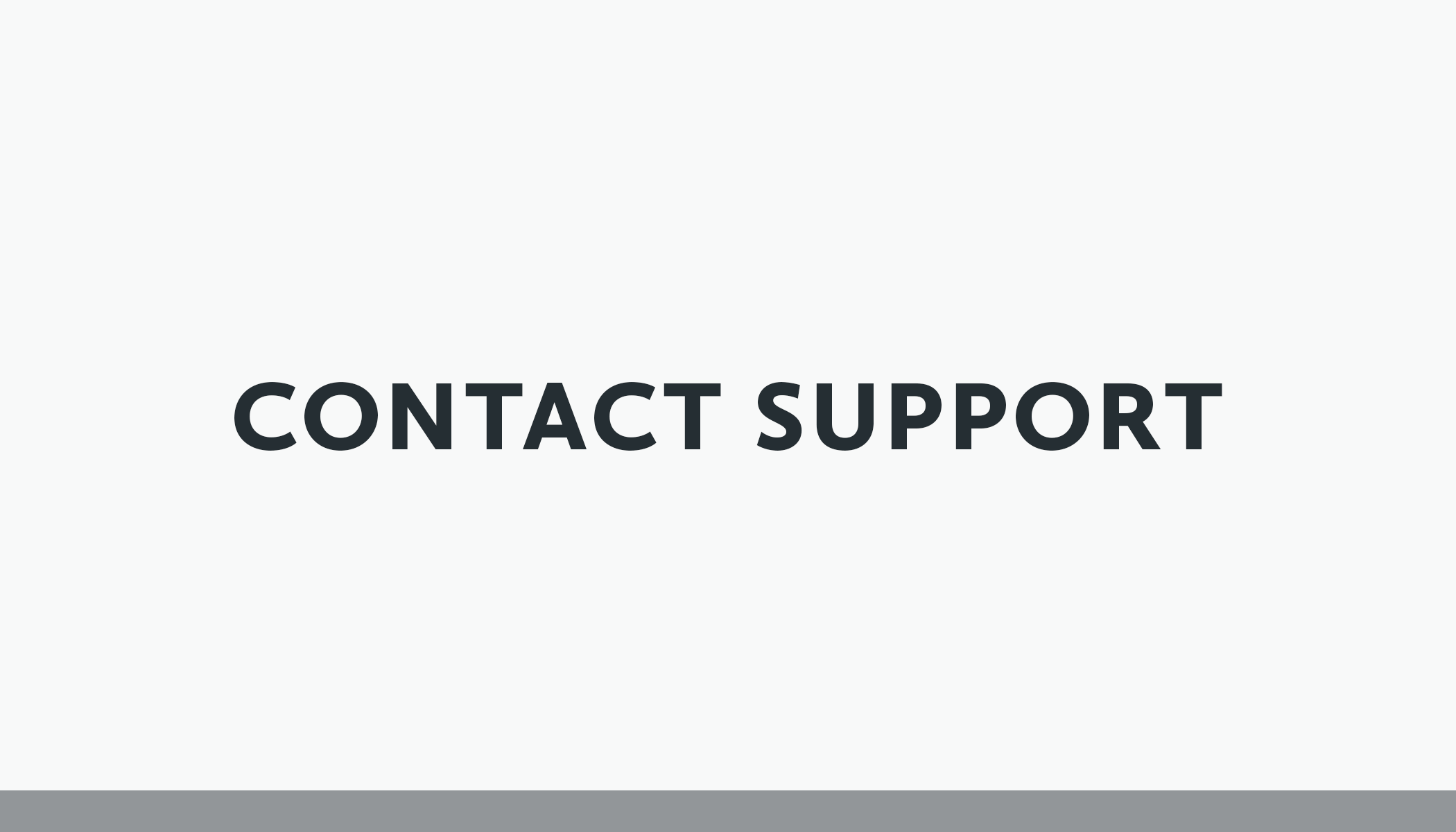Contact support