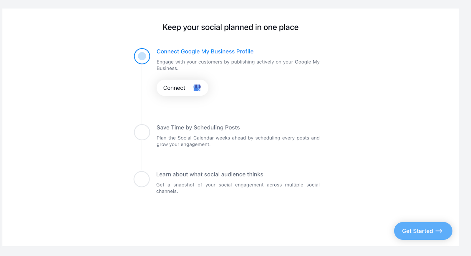 Connect GMB accounts
