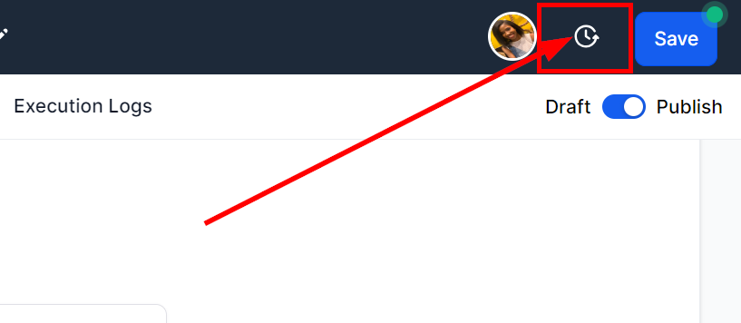 Click save to update workflow