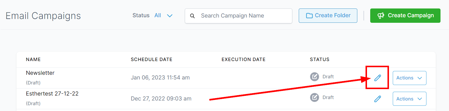 Click to edit Email campaign