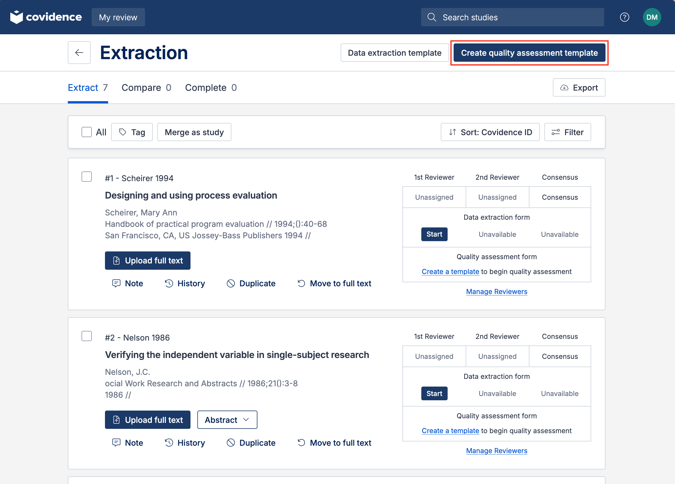 Create QA template.png
