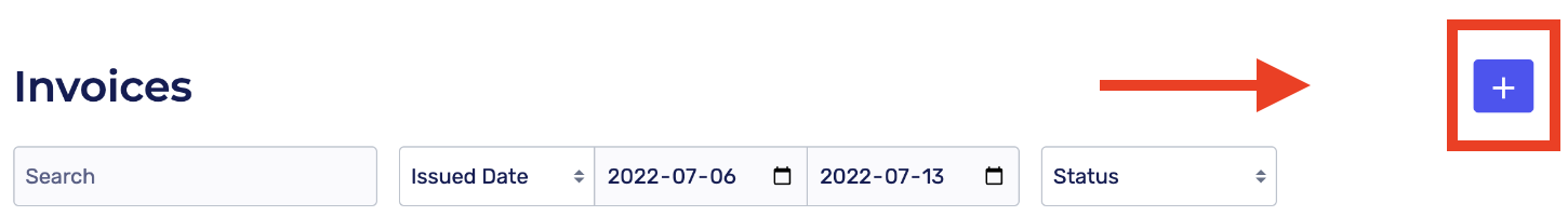 New invoice with EMR plug in