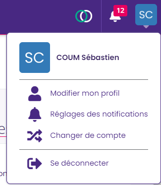 Modifier profil