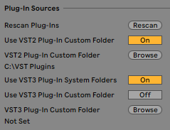 Windows Plug-In Preferences