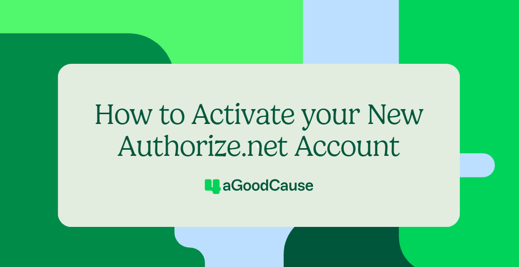 How to Activate your New Authorize.net Account