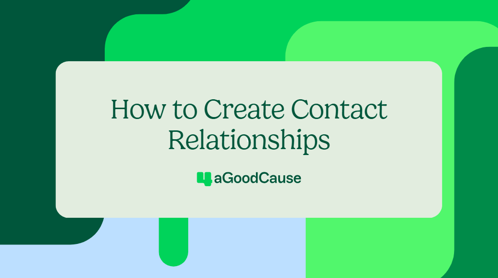 How to Create Contact Relationships