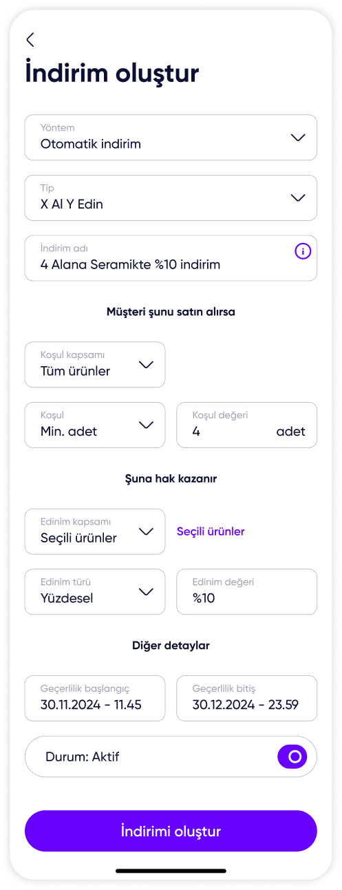 4 Alana Seramikte %10 indirim.png