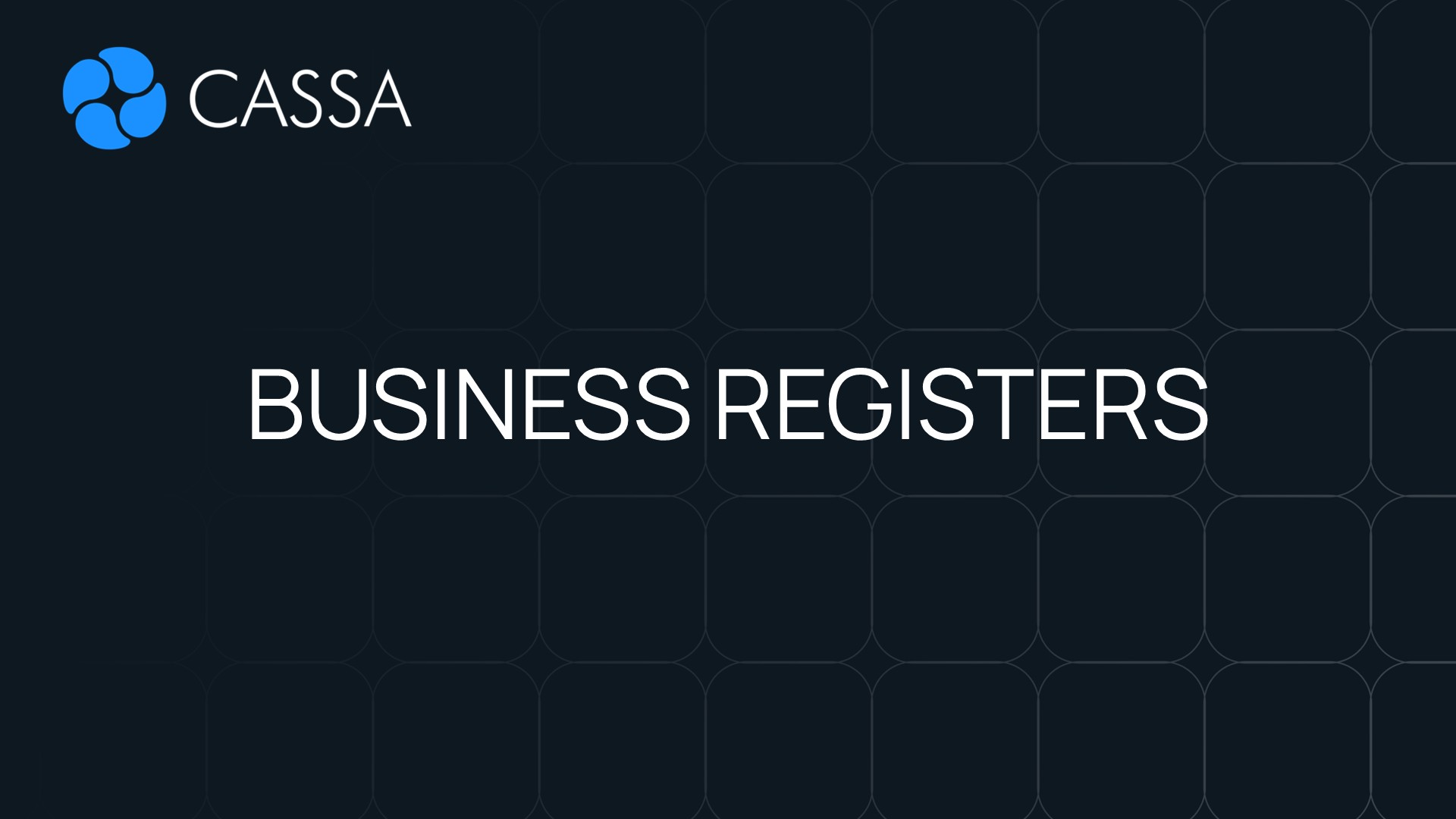 Getting Started with Registers