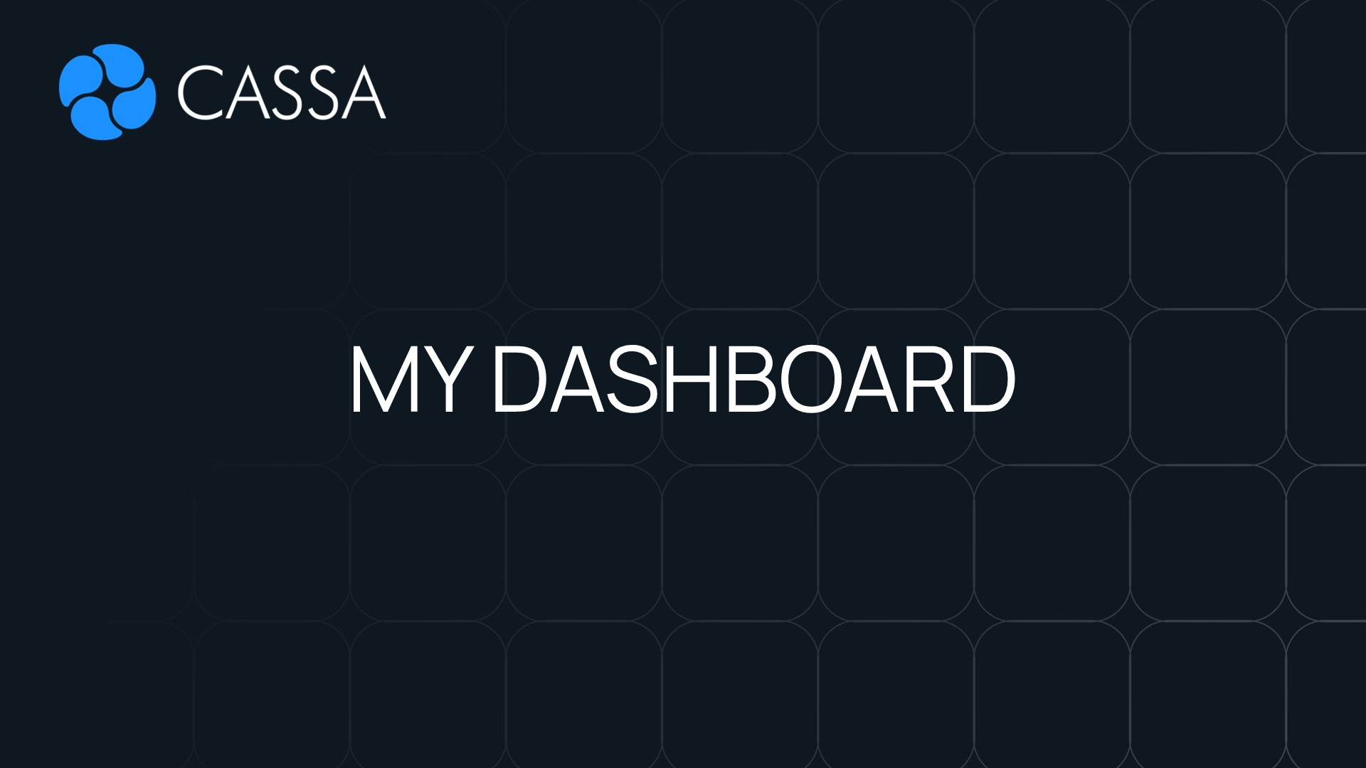 My Dashboard