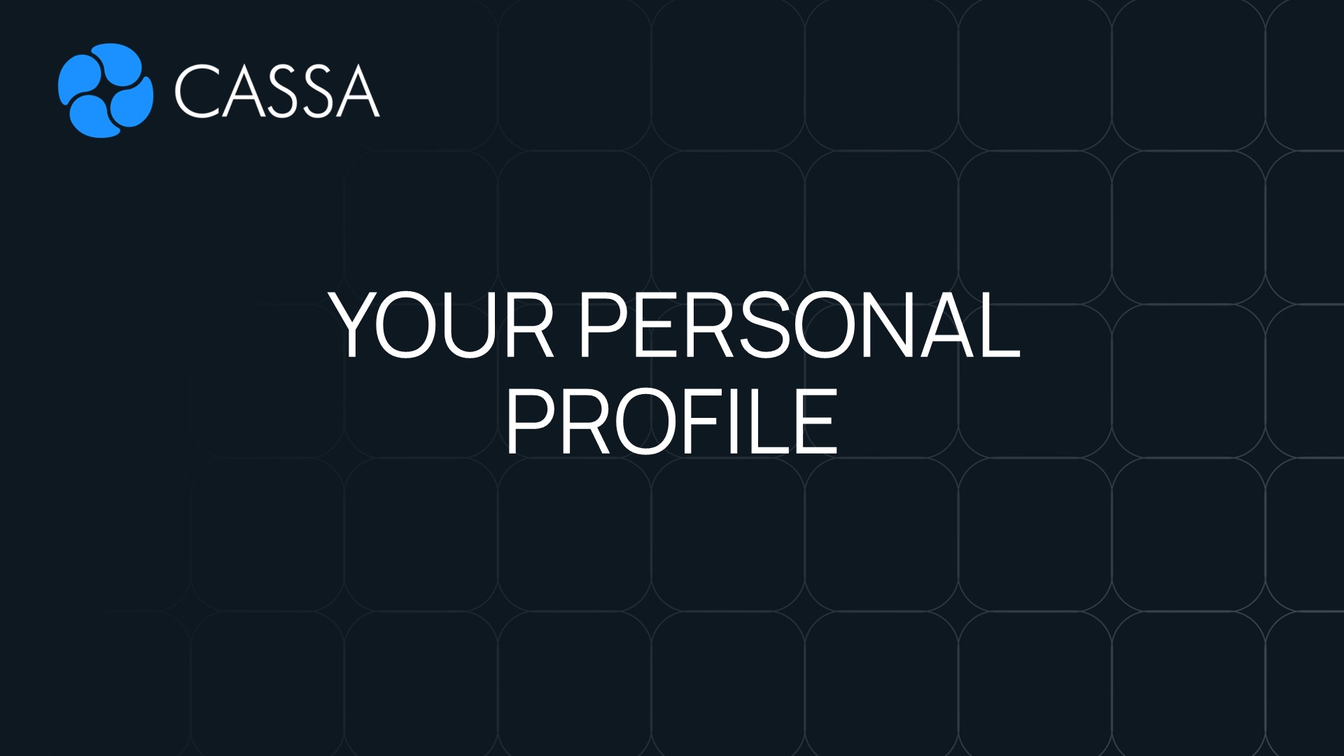 Your Personal Profile