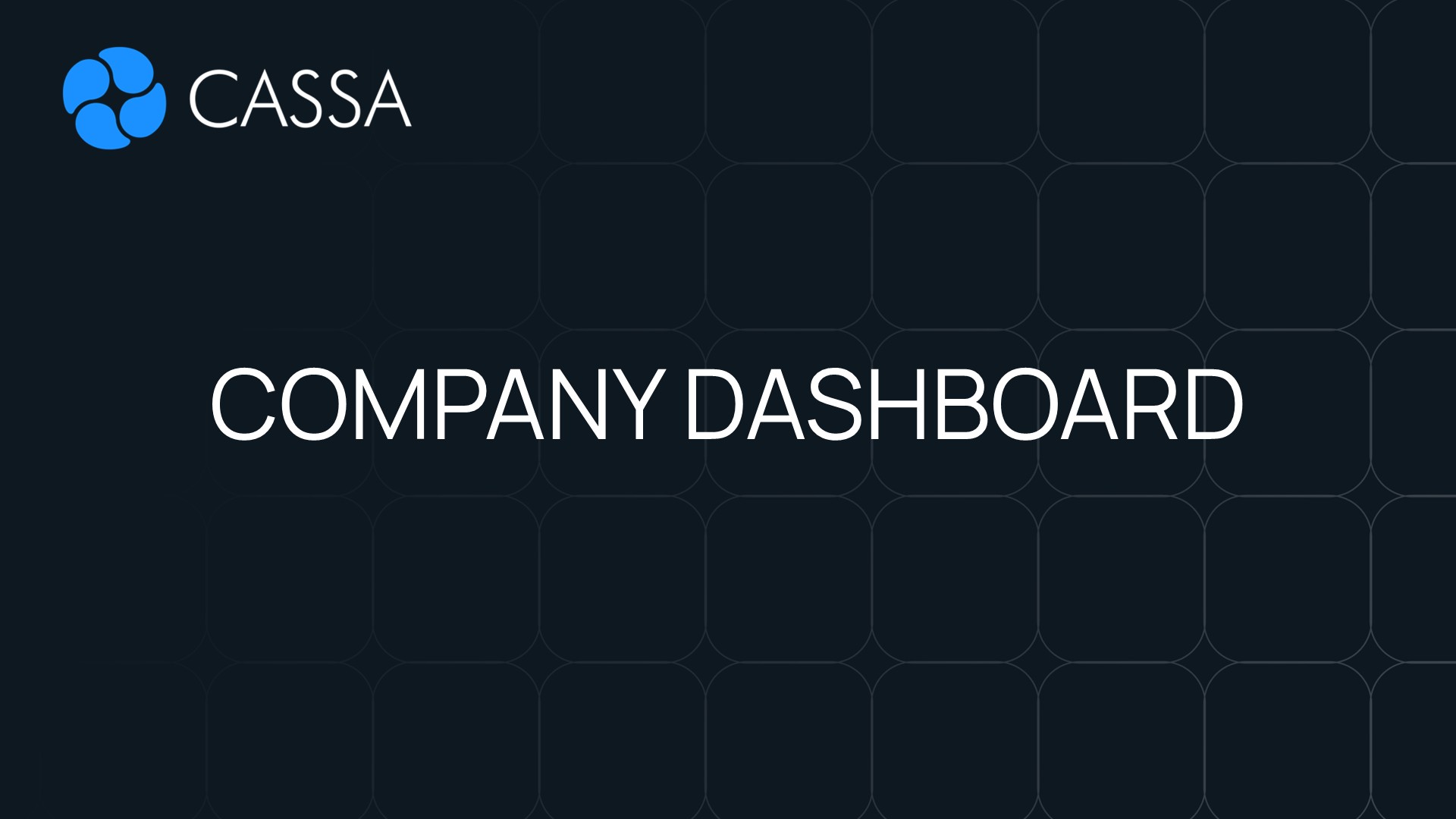 Company Dashboard
