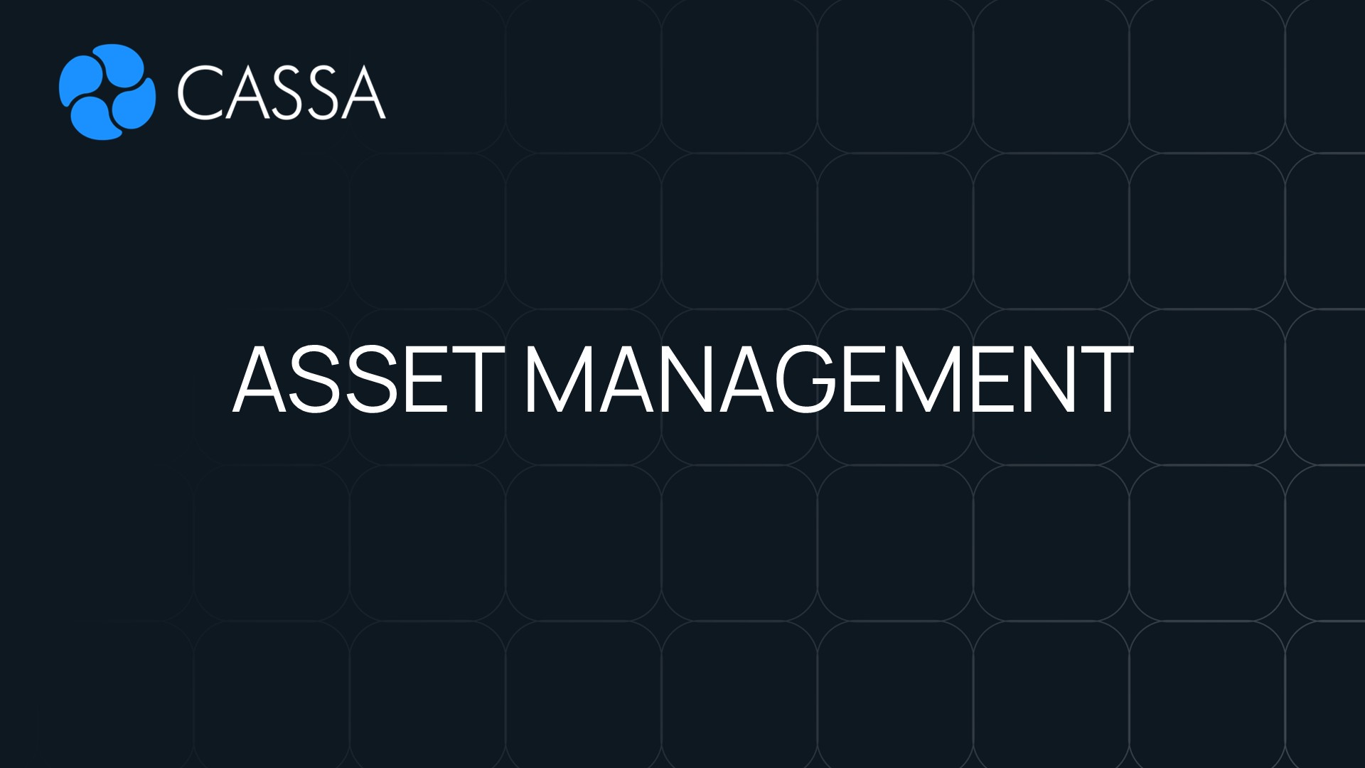Asset Management