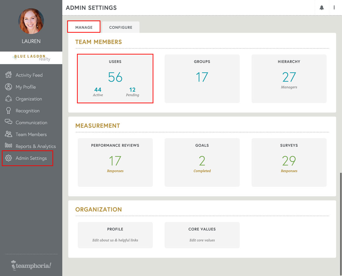 manually adding users to employee engagement software