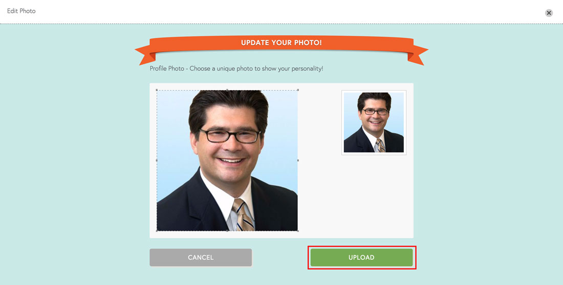 employee engagement software photo upload