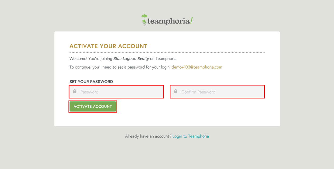 employee recognition software password creation