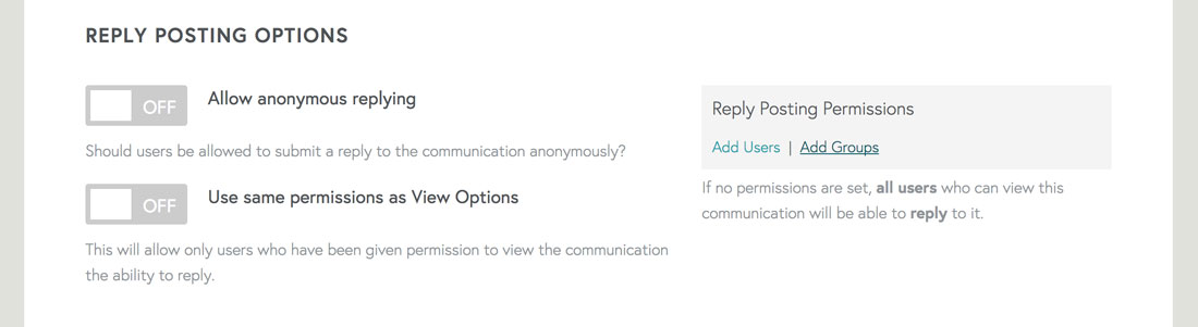 customizable employee communication settings on free performance management software