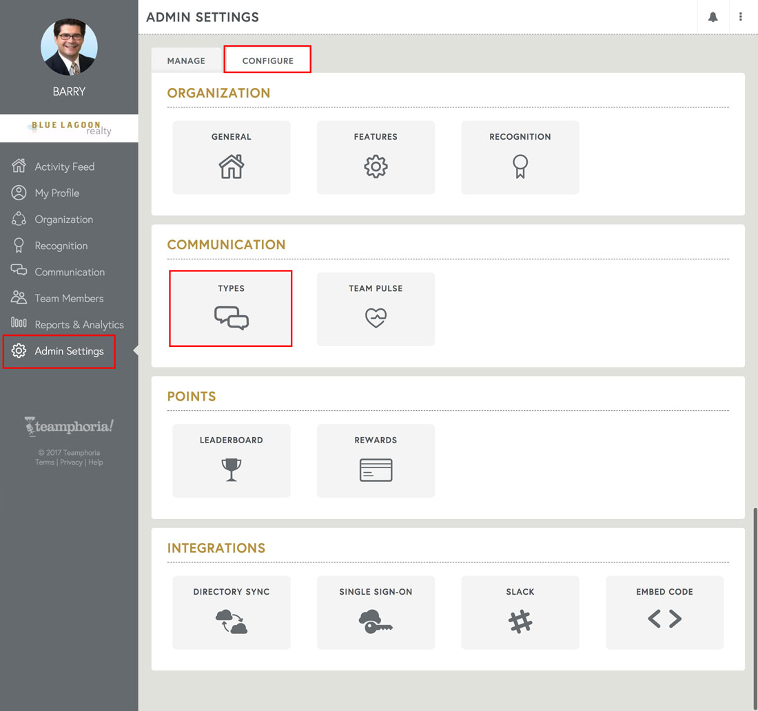 customizing your employee communication settings on employee recognition software