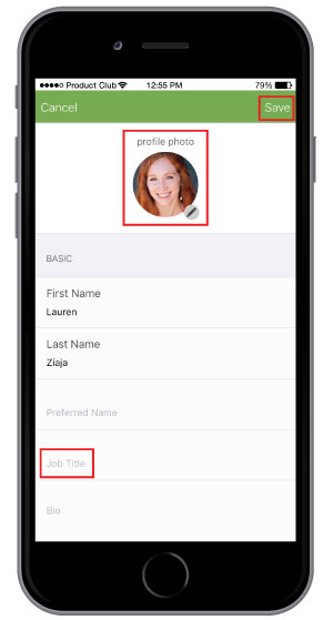 engagement software shows company culture with unique employee profile pictures