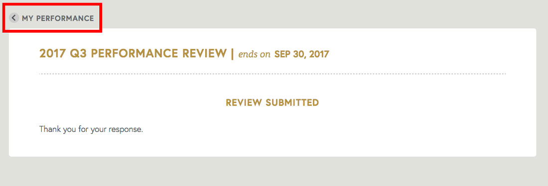 free employee review software review completion page