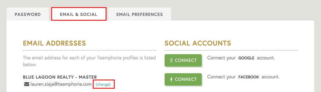 changing your email address in employee engagement software