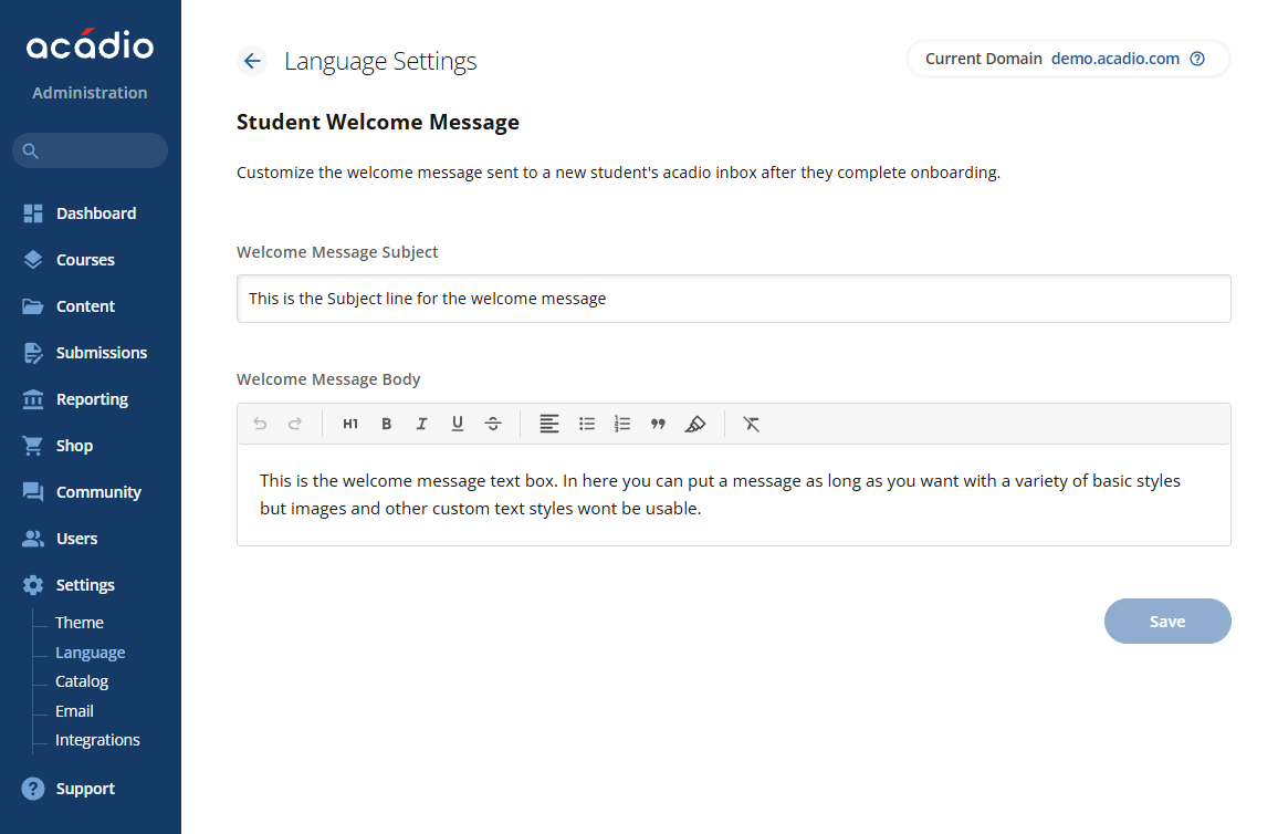 Student welcome message editor.PNG