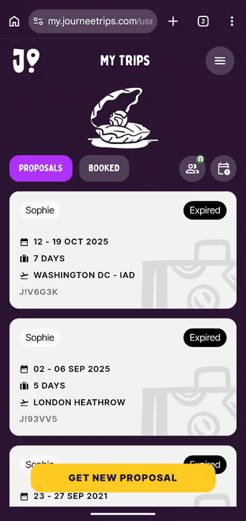 Journee App Android.gif