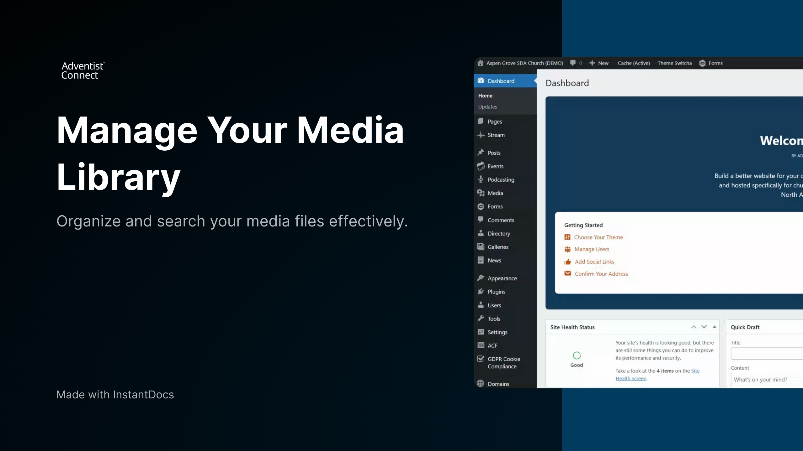 Manage Your Media Library
