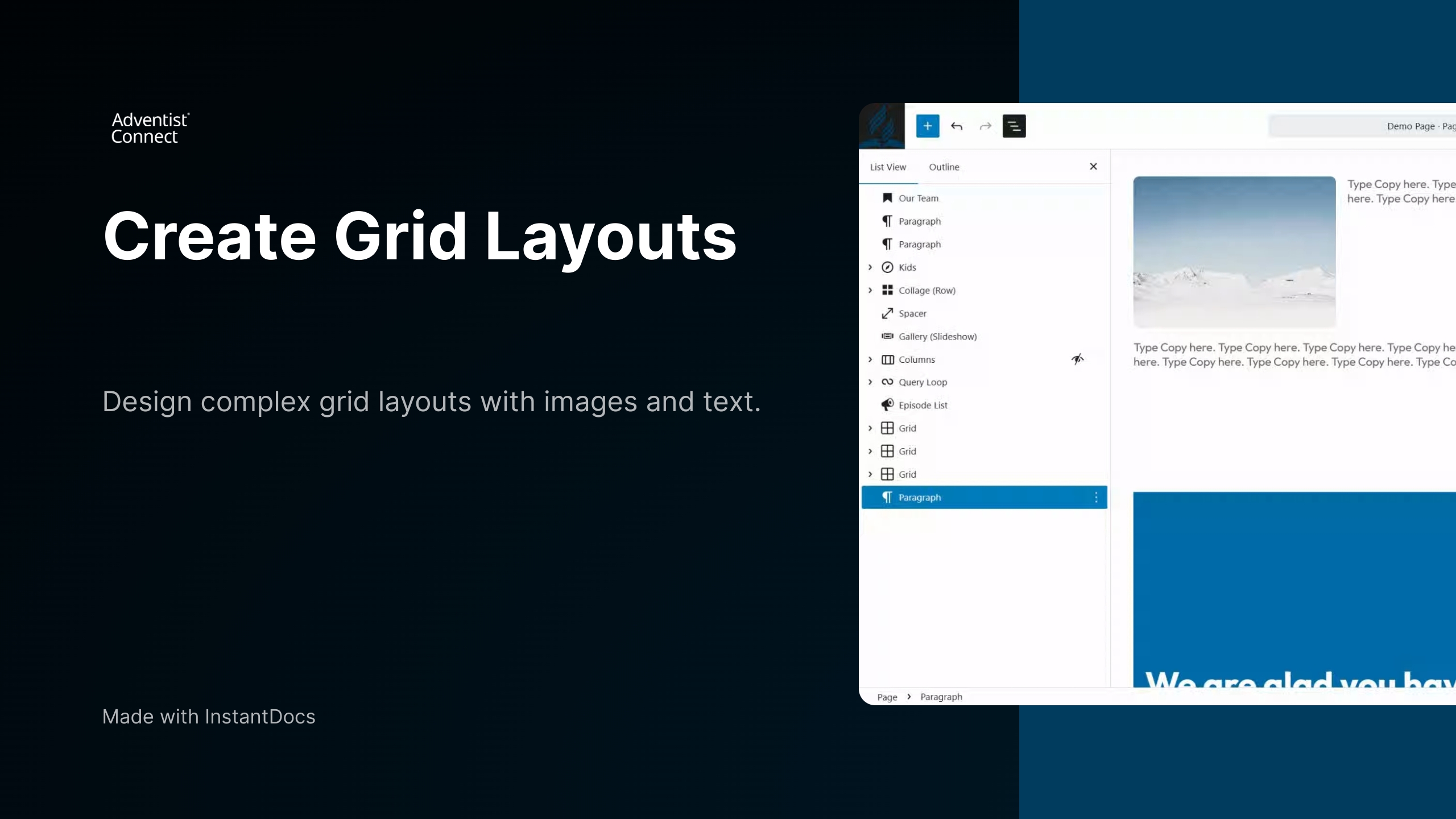 Create Grid Layouts
