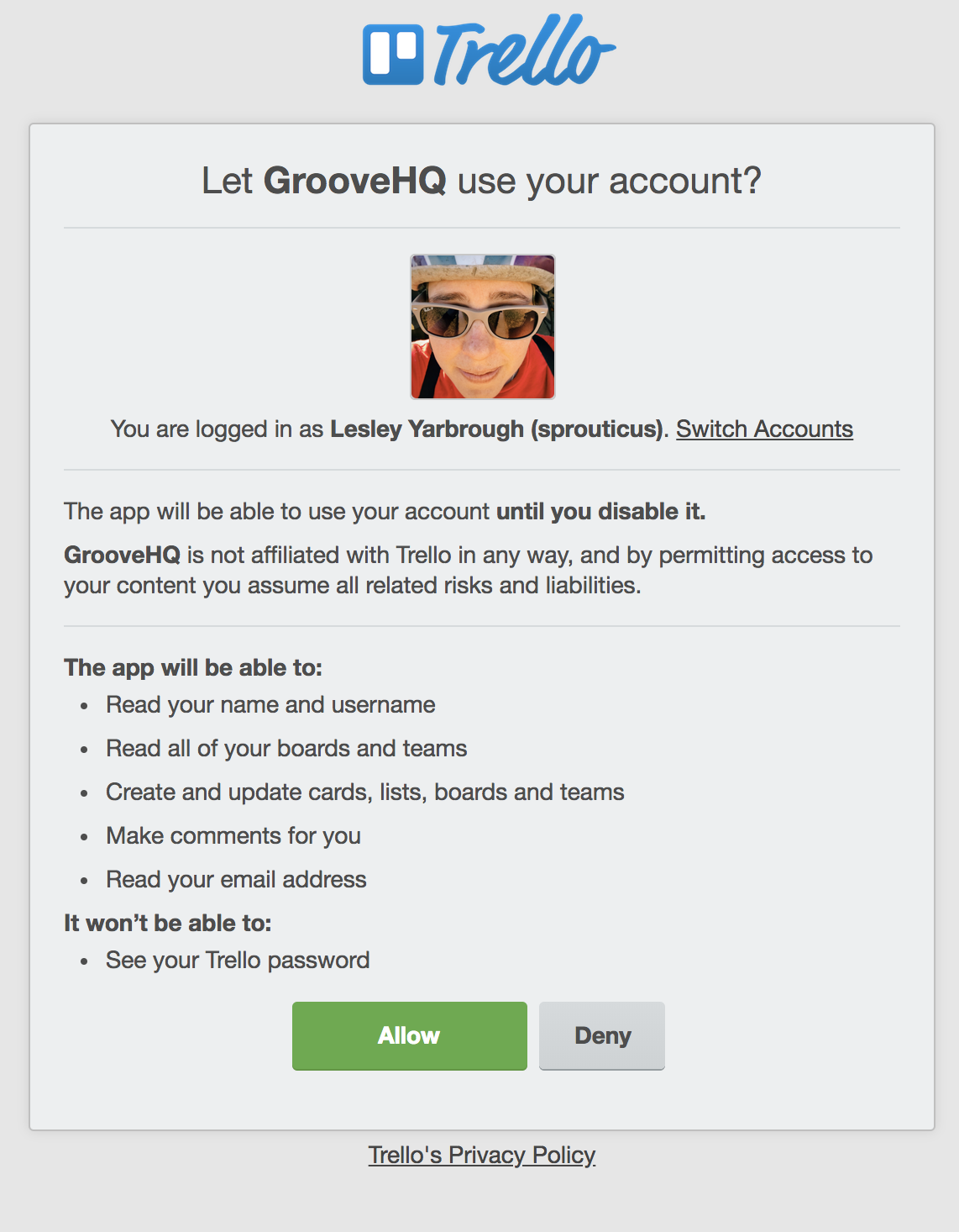 Trello Integration