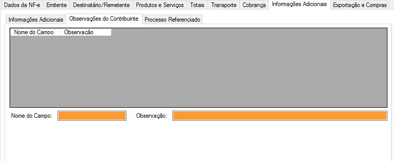 Aba observacoes-contribuinte