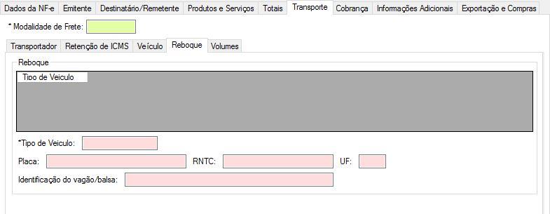 Aba transporte-reboque